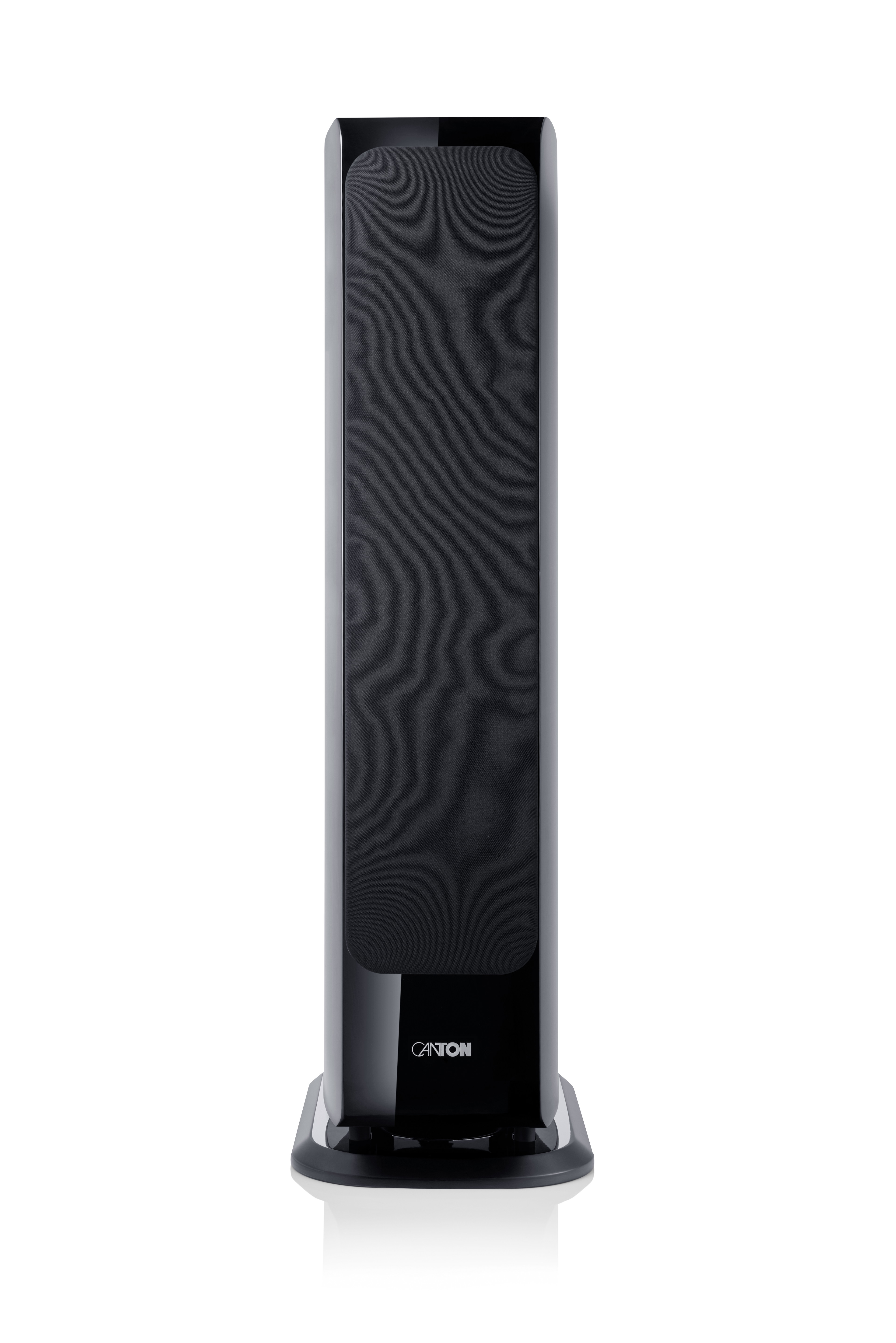 Canton Vento 100 Schwarz High Gloss – Frontansicht