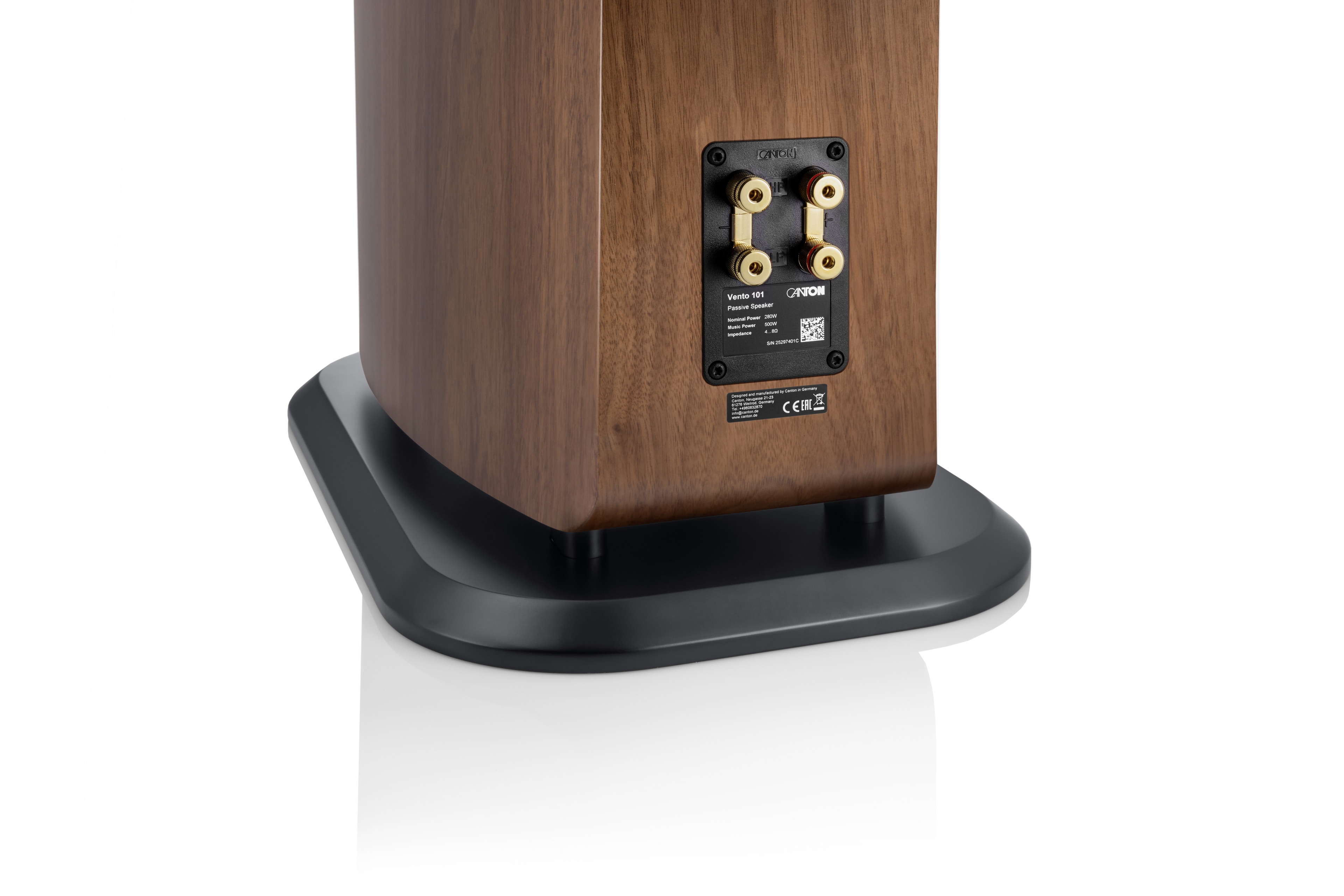 Canton Vento 101 Nussbaum – Detailansicht