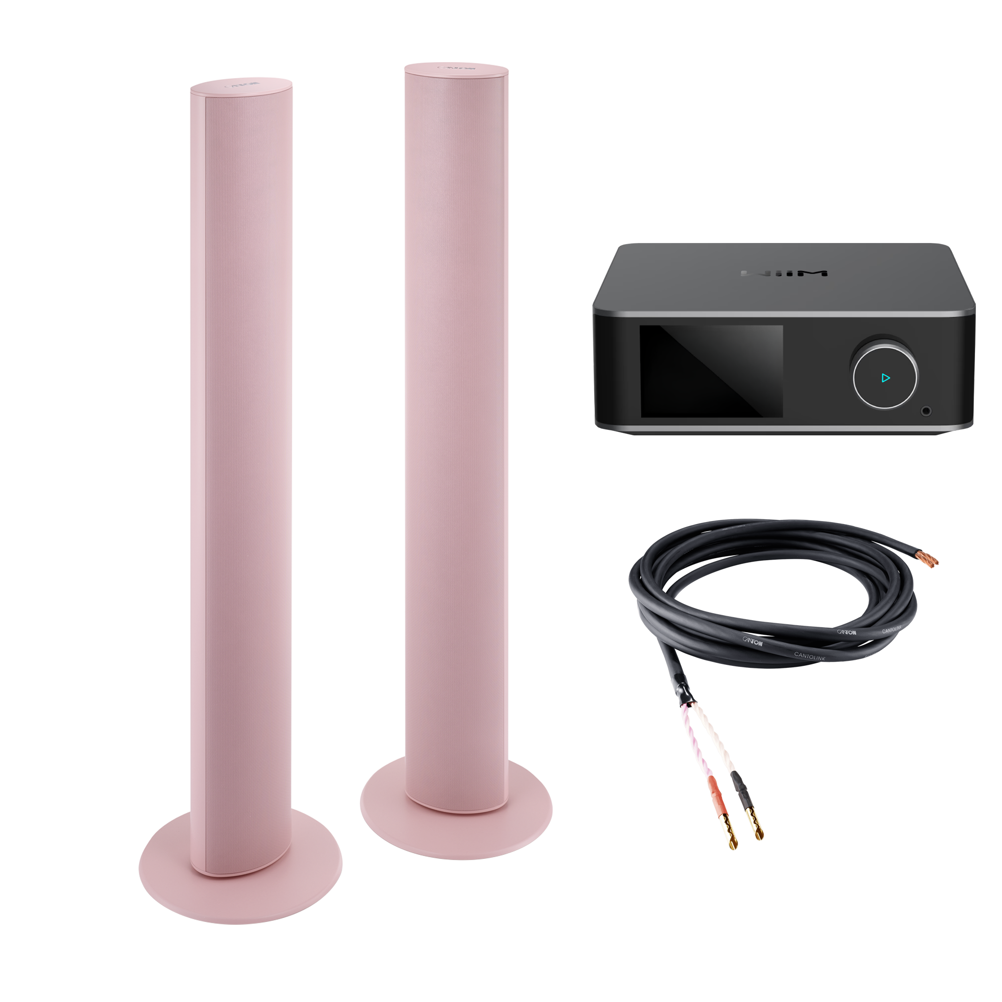 Puro 90 + Wiim Amp Ultra Stereo Bundle - Home page Canton Loudspeaker
