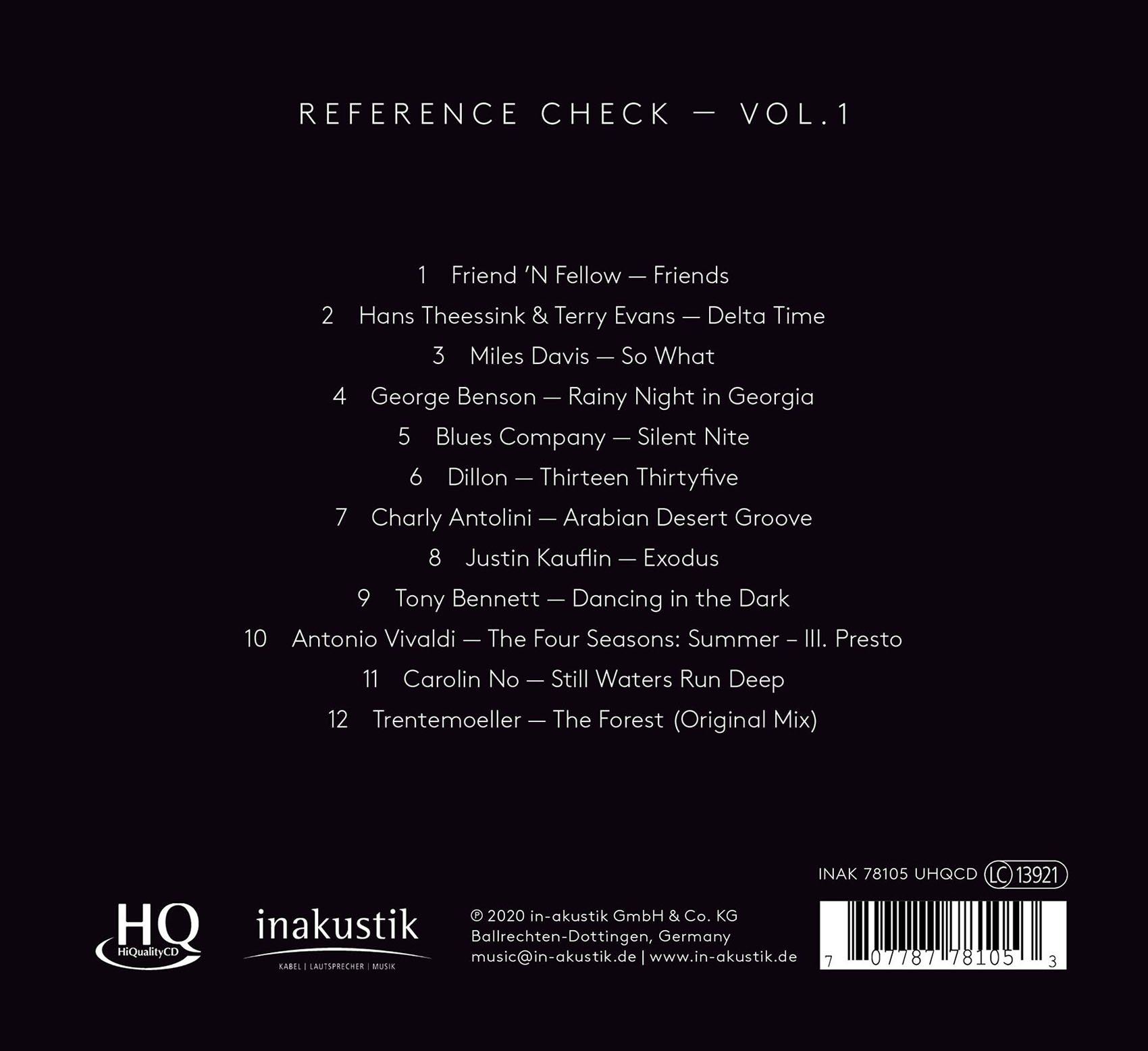 Canton CD - Reference Check Vol. I