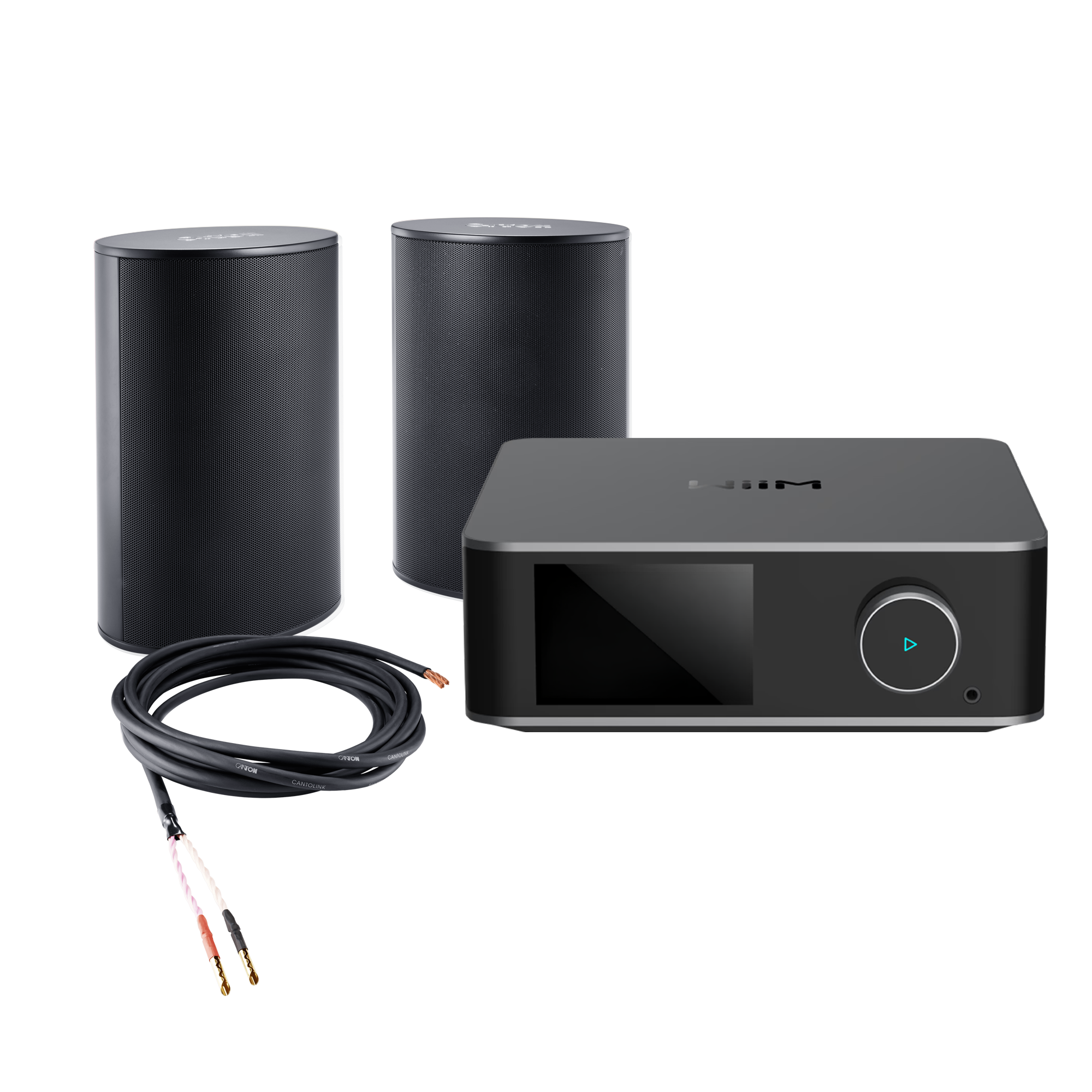 Puro 30 + Wiim Amp Ultra Stereo Bundle - Home page Canton Loudspeaker