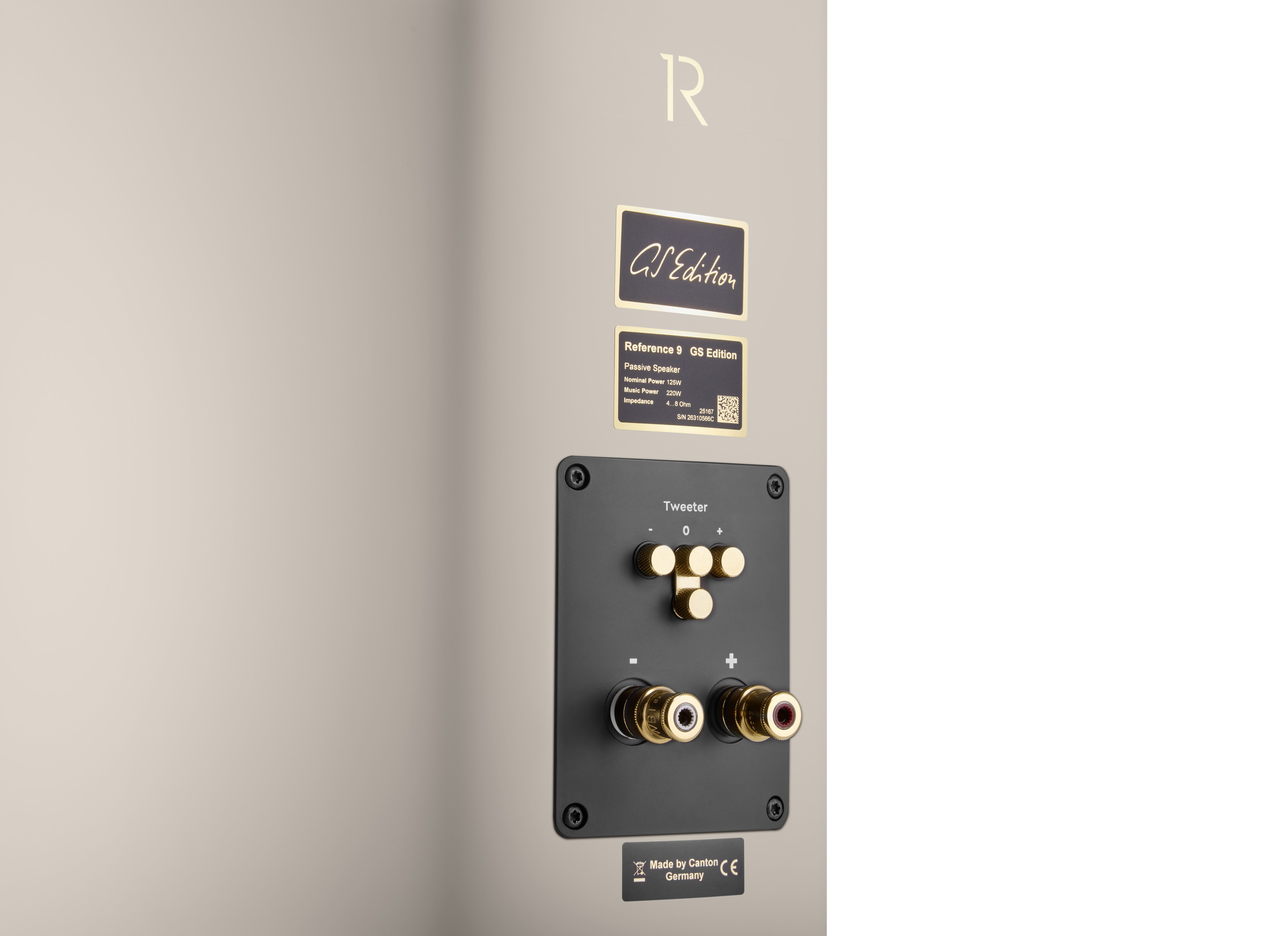 Canton Reference 9 GS Edition Sand – Detailansicht