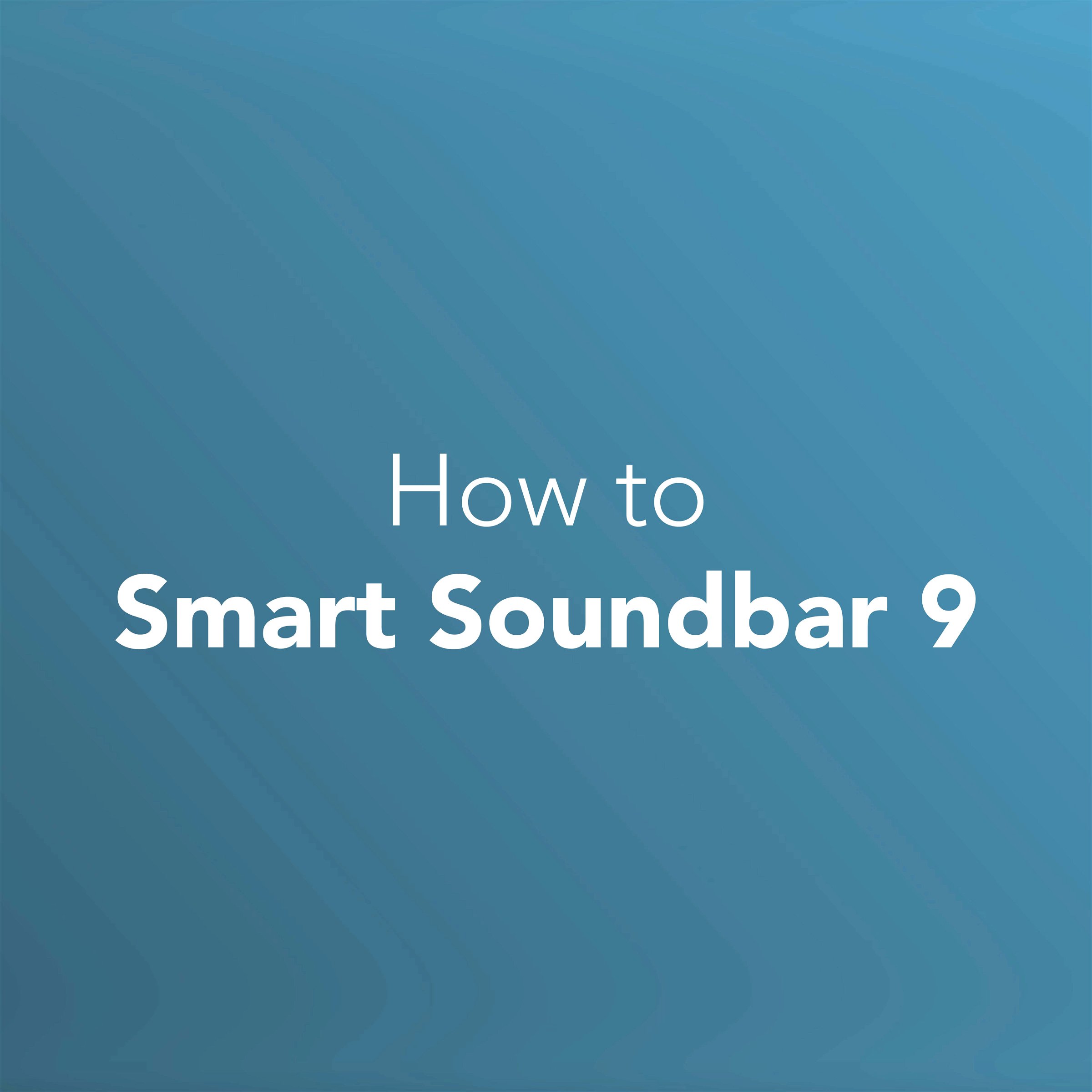 Smart Soundbar 9