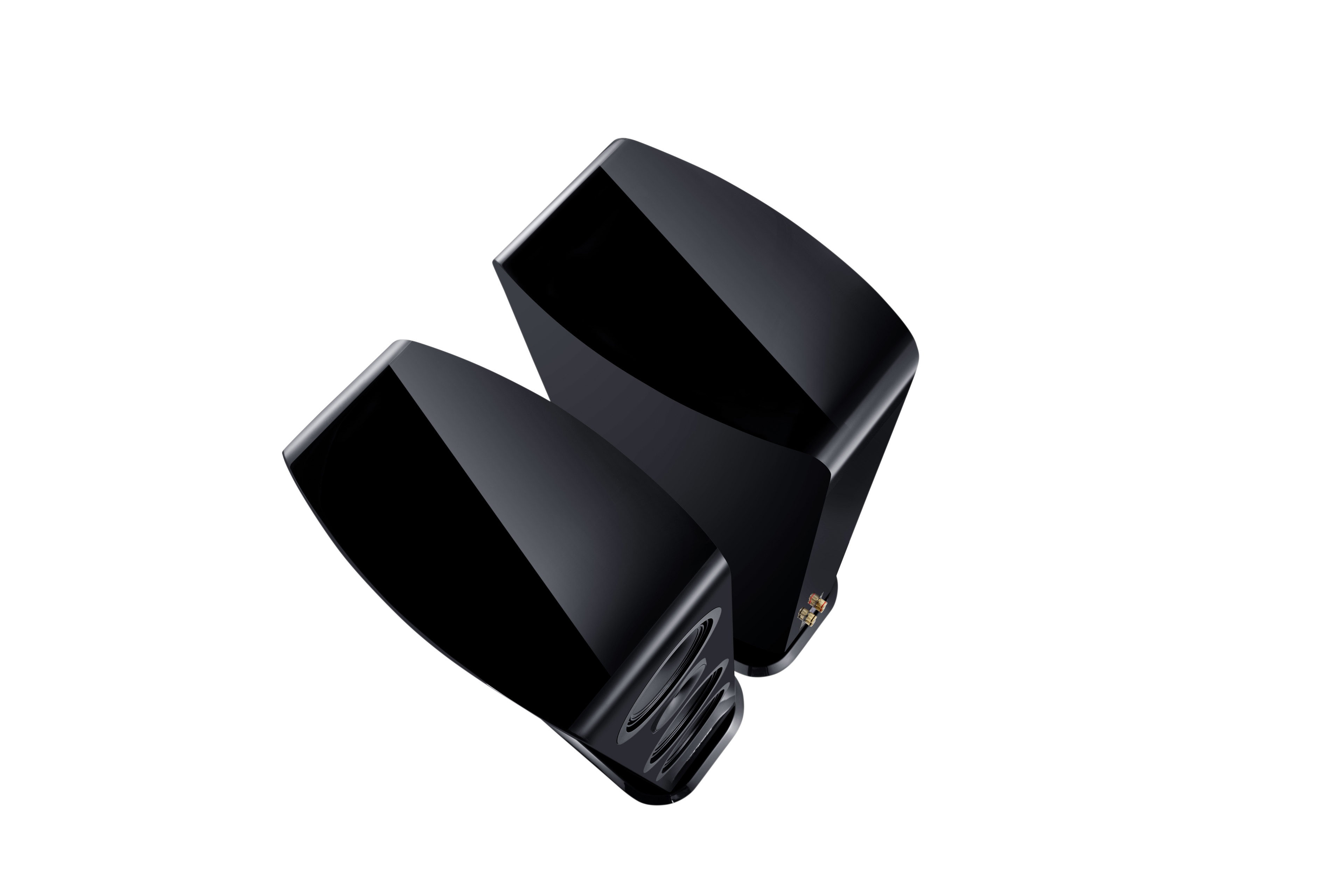 Canton Vento 100 Schwarz High Gloss – Draufsicht