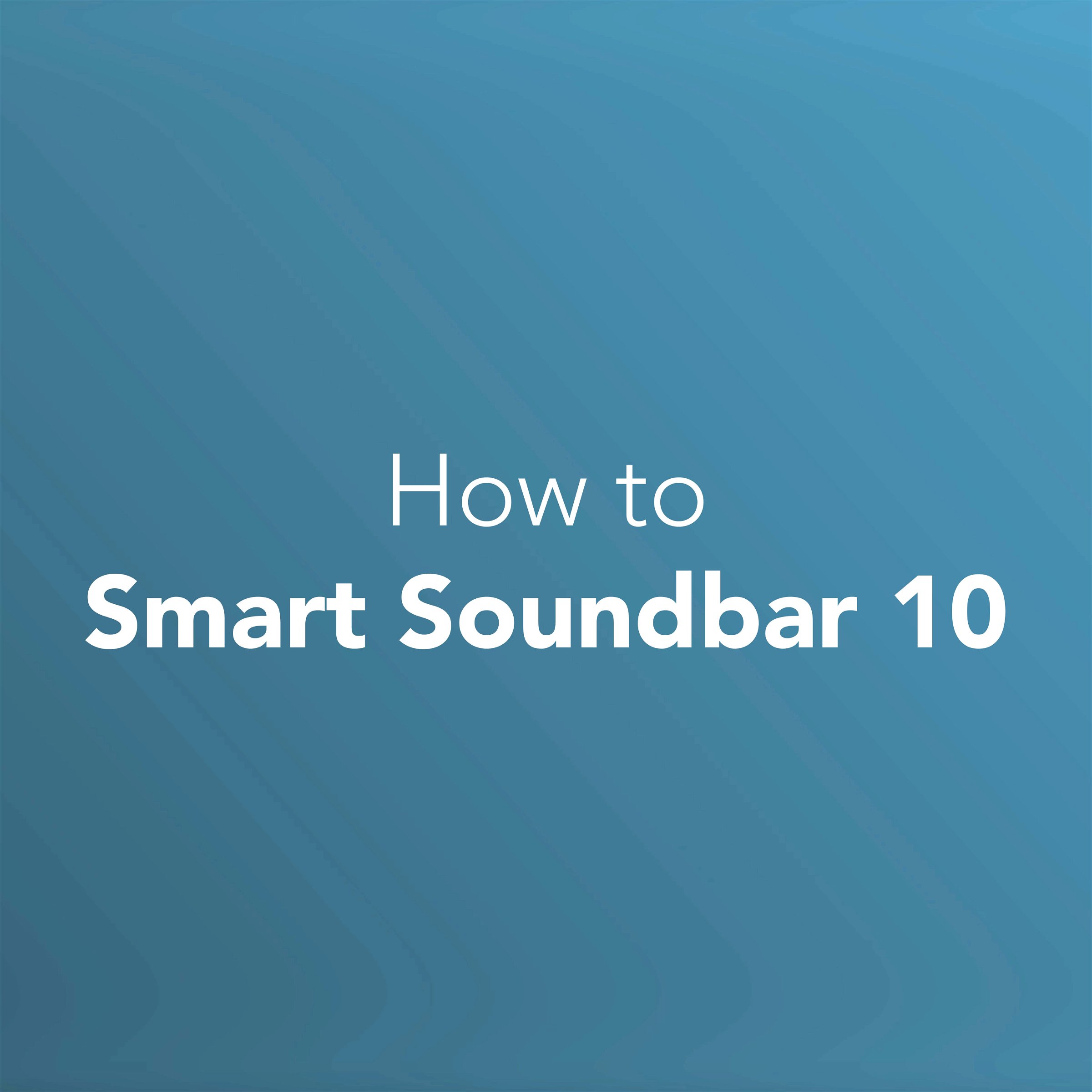 Smart Soundbar 10