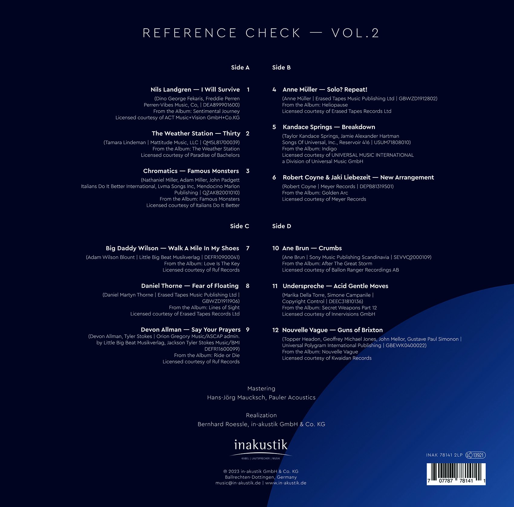 Canton LP - Reference Check Vol. II