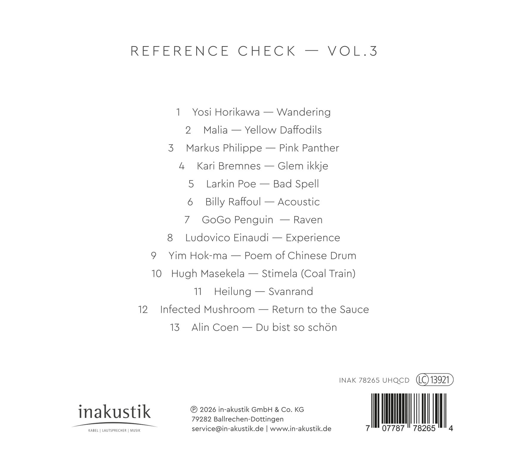 Canton CD - Reference Check Vol. 3