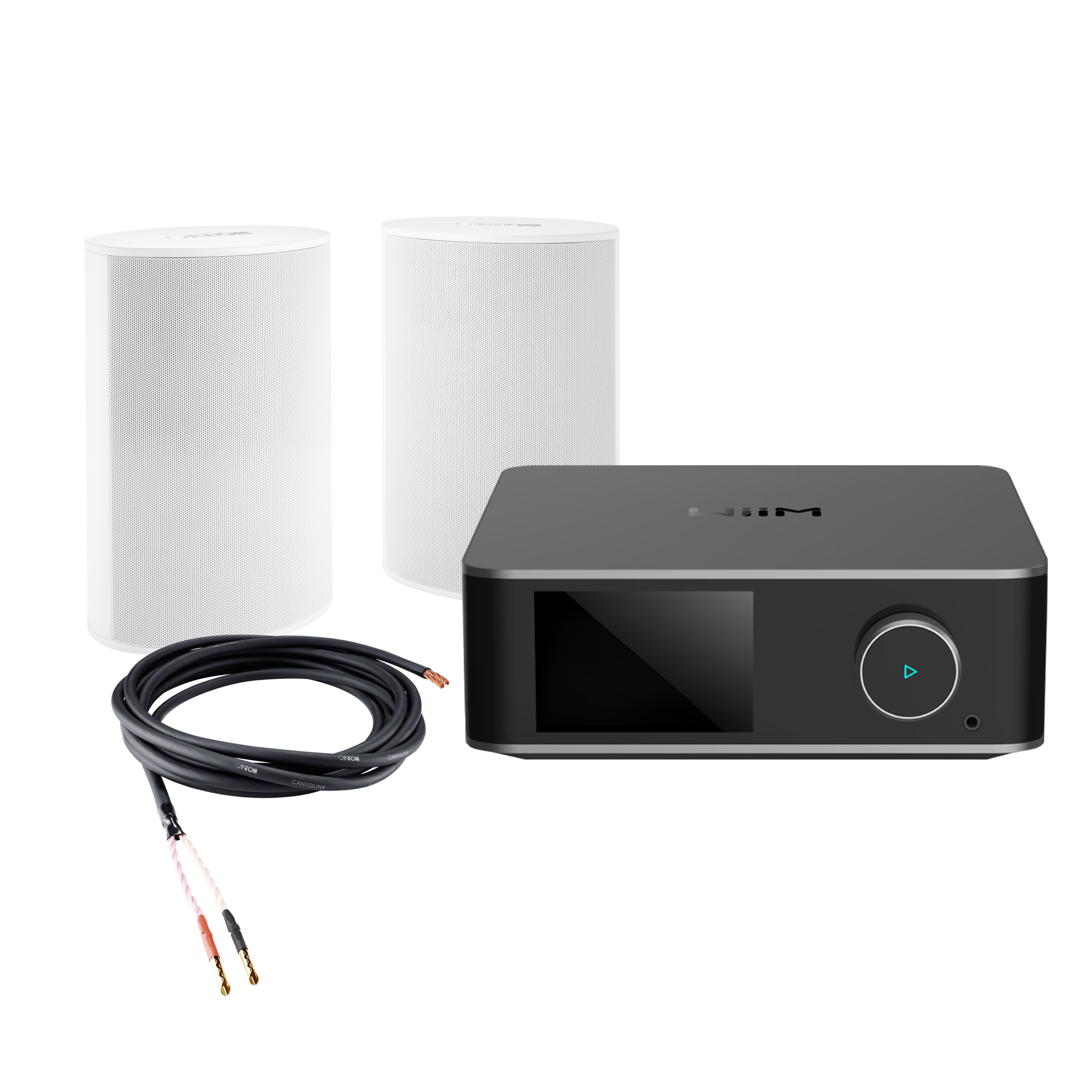 Puro 30 + Wiim Amp Ultra Stereo Bundle - Home page Canton Loudspeaker